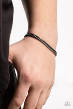 Load image into Gallery viewer, City Crusader - Black Gunmetal Bracelet Paparazzi Accessories