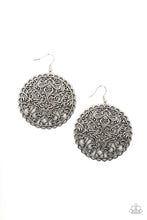 Load image into Gallery viewer, The Whole Nine VINEYARDS - Silver Earrings Paparazzi Accessories
