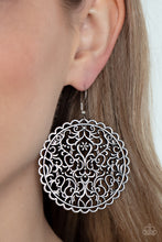 Load image into Gallery viewer, The Whole Nine VINEYARDS - Silver Earrings Paparazzi Accessories