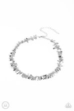 Load image into Gallery viewer, Surreal Shimmer - Silver Choker Necklace Paparazzi Accessories