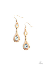 Load image into Gallery viewer, Dazzling Droplets - Multi Rhinestone Earrings Paparazzi Accessories