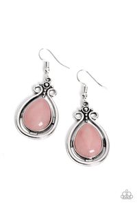 fishhook,pink,Mountain Mantra - Pink Earrings