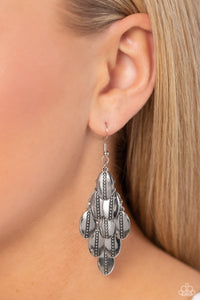 fishhook,silver,Tumbleweed Trek - Silver Earrings