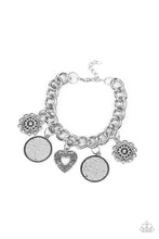 Load image into Gallery viewer, Complete CHARM-ony - Silver Charm Bracelet Paparazzi Accessories