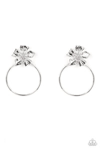 floral,life of the party,post,Buttercup Bliss Silver Floral Post Earring
