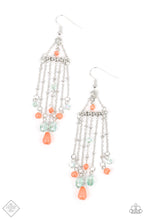 Load image into Gallery viewer, Marina Breeze Orange Earrings Paparazzi Accessories
