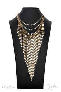 2022 Zi Collection,autopostr_pinterest_58290,gold,long necklace,The Suz Zi Collection Necklace
