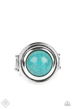 Load image into Gallery viewer, Drive You Wild Blue Turquoise Ring Paparazzi Accessories