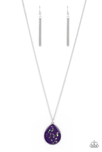 Load image into Gallery viewer, Shimmering Seafloors - Purple Necklace Paparazzi Accessories