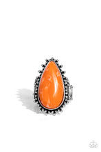 Load image into Gallery viewer, Down-to-Earth Essence Orange Ring Paparazzi Accessories