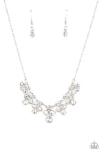Load image into Gallery viewer, See in a New STARLIGHT - White Iridescent Rhinestone Necklace Paparazzi Accessories