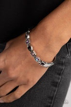 Load image into Gallery viewer, Poetically Picturesque - Purple Rhinestone Hinge Bracelet Paparazzi Accessories