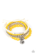 Load image into Gallery viewer, Offshore Outing - Yellow Bracelet Paparazzi Accessories