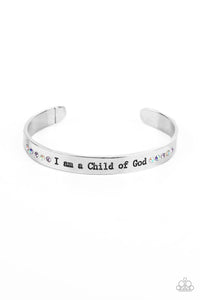 Cuff,faith,rhinestones,Divine Display - Multi Cuff Bracelet