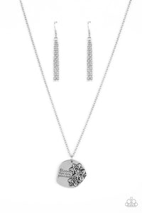autopostr_pinterest_58290,floral,inspirational,Long Necklace,silver,Planted Possibilities - Silver Necklace