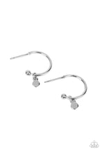 Load image into Gallery viewer, Modern Model - Silver Hoop Earrings Paparazzi Accessories