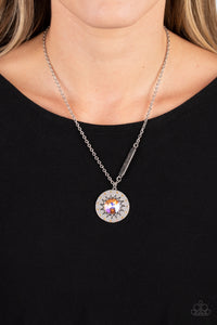 autopostr_pinterest_58290,inspirational,orange,rhinestones,short necklace,Sundial Dance - Orange Rhinestone Necklace