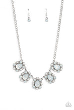 Load image into Gallery viewer, Pearly Pond - White Rhinestone Necklace Paparazzi Accessories