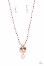 Load image into Gallery viewer, Priceless Plan - Copper Necklace Paparazzi Accessories