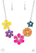 Load image into Gallery viewer, Floral Reverie - Multi Floral Necklace Paparazzi Accessories