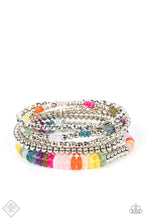 Load image into Gallery viewer, Pristine Pixie Dust Multi Stretchy Bracelet Paparazzi Accessories