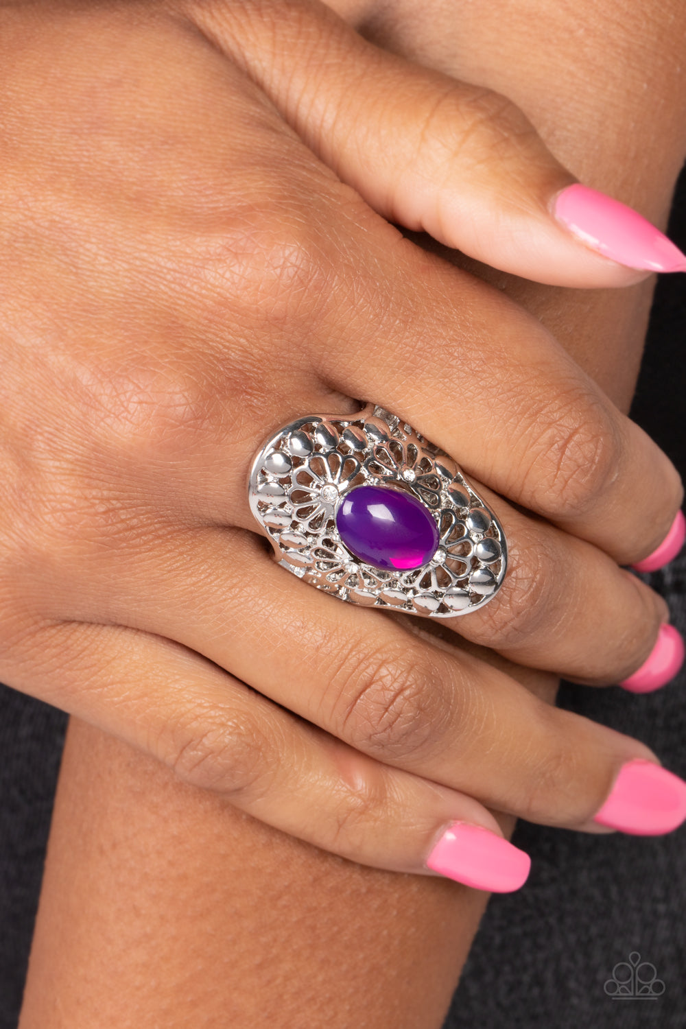 Mexican Magic - Purple Ring Paparazzi Accessories