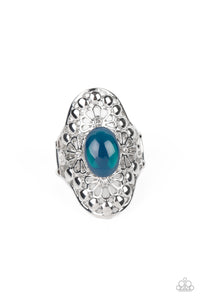 blue,wide back,Mexican Magic - Blue Ring