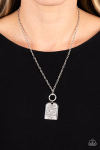 faith,short necklace,silver,Persevering Philippians - Silver Necklace