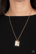 Load image into Gallery viewer, Divine Devotion - Gold Necklace Paparazzi Accessories