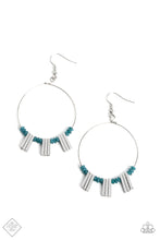 Load image into Gallery viewer, Luxe Lagoon Blue Earrings Paparazzi Accessories