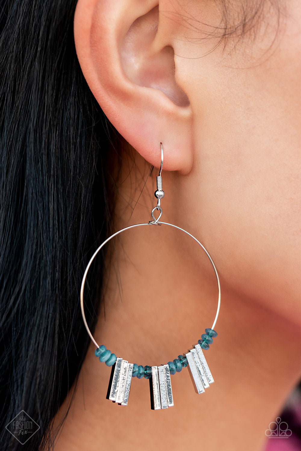 Luxe Lagoon Blue Earrings Paparazzi Accessories