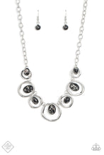 Load image into Gallery viewer, Marble Medley Black Stone Necklace Paparazzi Accessories