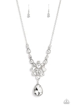 Load image into Gallery viewer, TWINKLE of an Eye - White Rhinestone Necklace Paparazzi Accessories