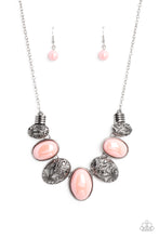 Load image into Gallery viewer, Patterned Paisley - Pink Necklace Paparazzi Accessories