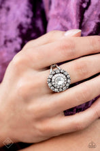 Load image into Gallery viewer, Twinkling Trance White Rhinestone Ring Paparazzi Accessories