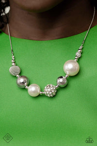 coil,pearls,rhinestones,short necklace,Fiercely 5th Avenue Complete Trend Blend 0423
