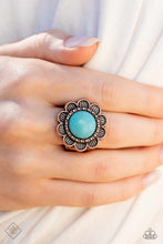 Load image into Gallery viewer, Backwoods Band Copper Stone Ring Paparazzi Accessories