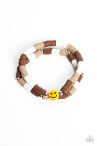 brown,stretchy,In SMILE - Brown Stretchy Bracelet