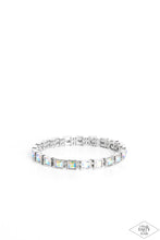 Load image into Gallery viewer, A GLAM Of Few Words - Multi Iridescent Rhinestone Stretchy Bracelet Paparazzi Accessories