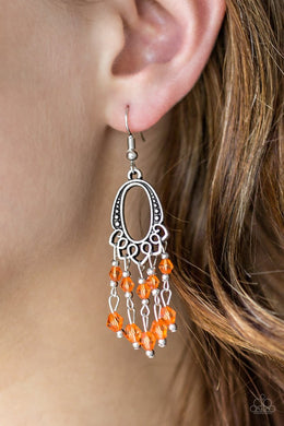 Not The Only Fish In The Sea Orange Earring Paparazzi Accessories