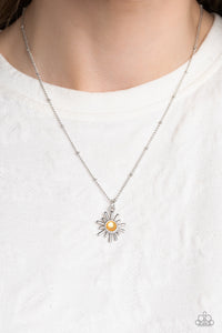 short necklace,yellow,Soak up the Sun - Yellow Necklace