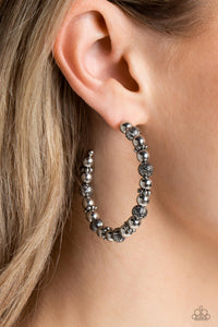 hoops,silver,Rebuilt Ruins - Silver Hoop Earrings