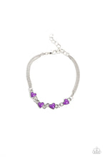 Load image into Gallery viewer, Smitten Sweethearts - Purple Paparazzi Accessories