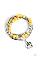 Load image into Gallery viewer, Off the WRAP - Yellow Paparazzi Accessories