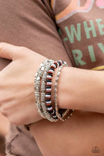Load image into Gallery viewer, Caviar Catwalk Multi Stretchy Bracelet Paparazzi Accessories