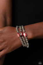 Load image into Gallery viewer, Twinkling Team - Red Paparazzi Accessories