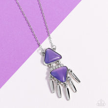 Load image into Gallery viewer, Under the FRINGE - Purple Paparazzi Accessories