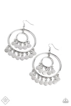Load image into Gallery viewer, Caviar Command Silver Earrings Paparazzi Accessories