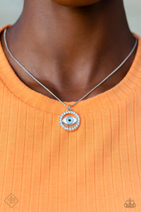 blue,short necklace,Vibe Over Matter Blue Necklace