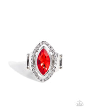 Load image into Gallery viewer, Marquise Majesty - Red Paparazzi Accessories